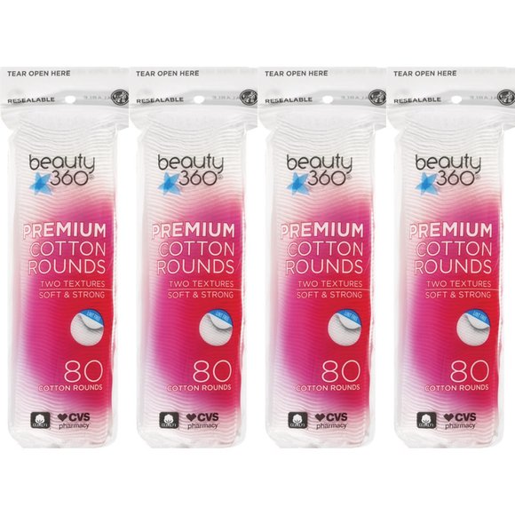 Total Qty (320) Premium 100% Cotton Rounds - Picture 1 of 1